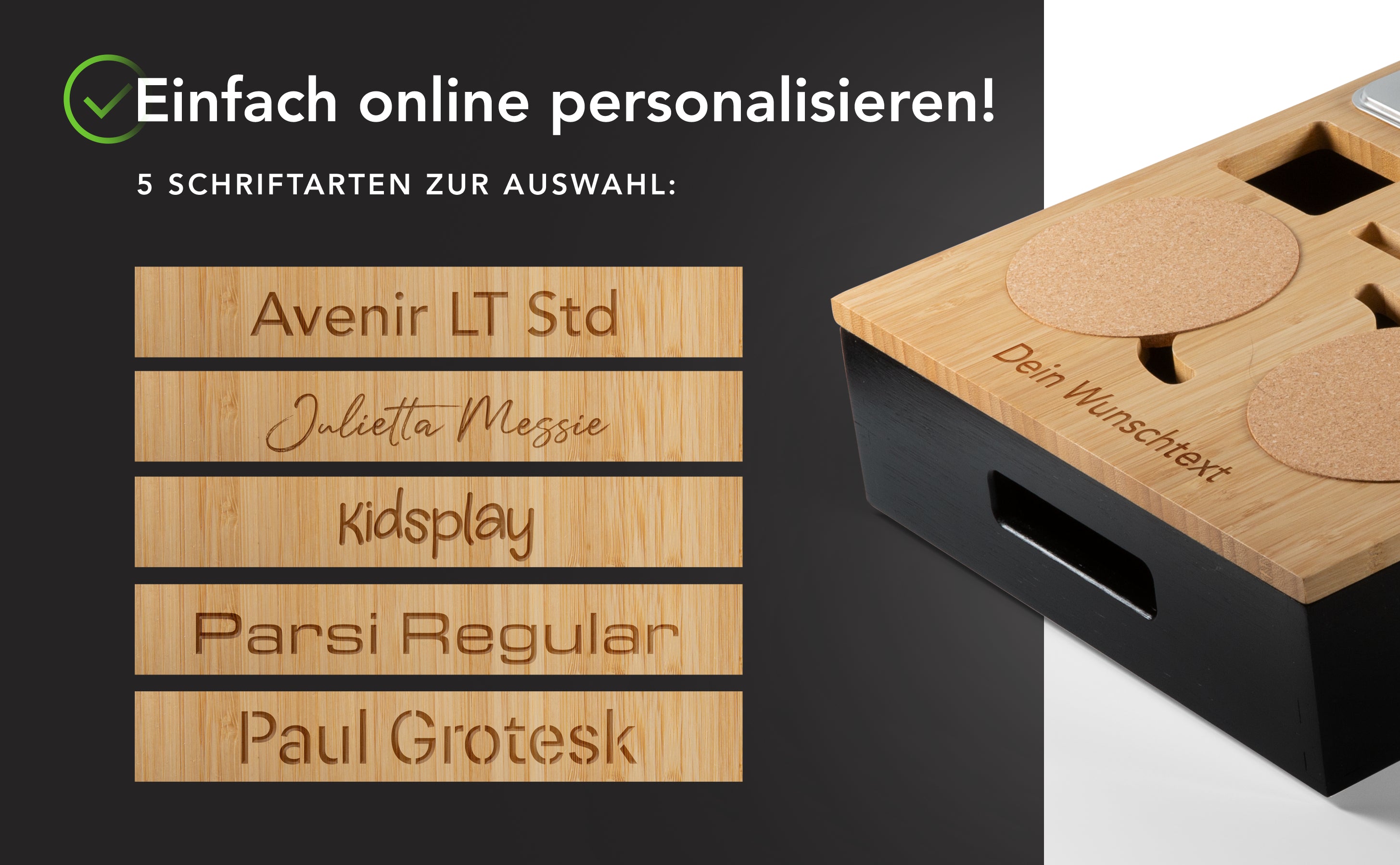 couchbutler personalisieren gravur schriftarten avenir kidsplay