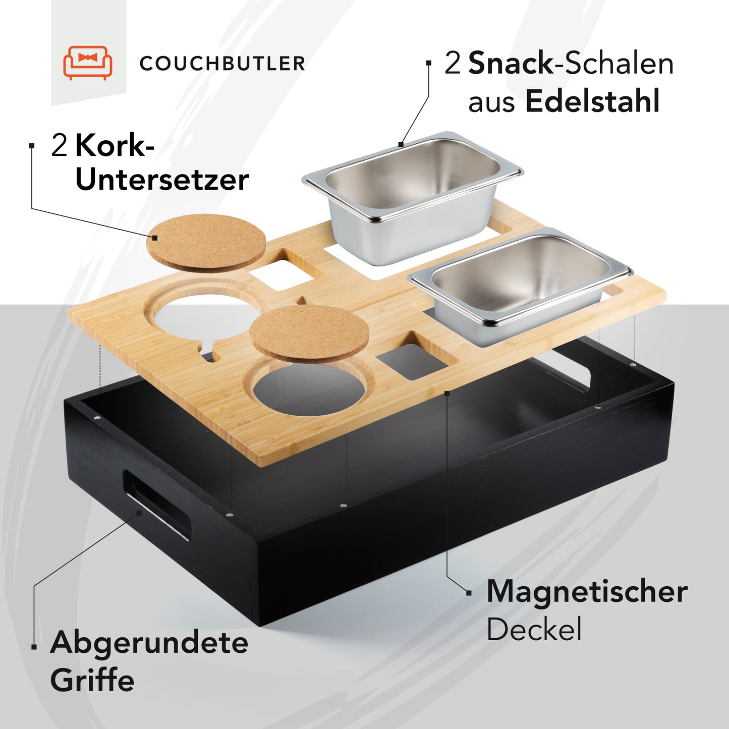 Couchbutler - inkl. Geschenkbox